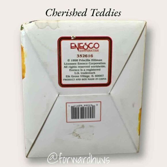 Enesco Cherished Teddies Sugar & Spice “A Dash of Love To Warm Your Heart” - REA - Picture 8 of 9